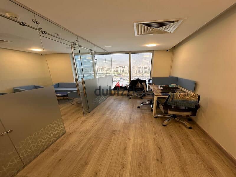 Office fully finished 54 sqm for rent in Trivium Square with prime location 6