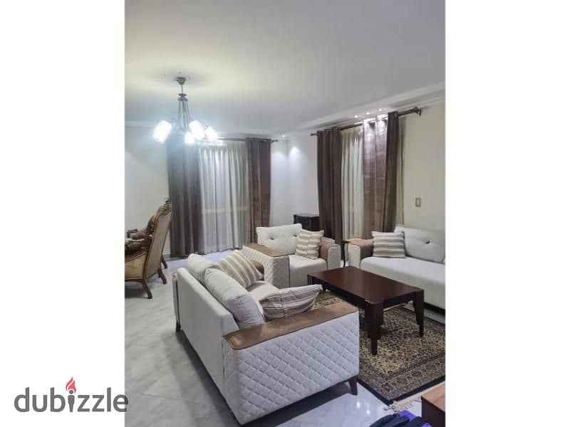 Furnished apartment for rent in Al Khamayel Compound, Phase 3A, Ultra modern finishing , second floor 2