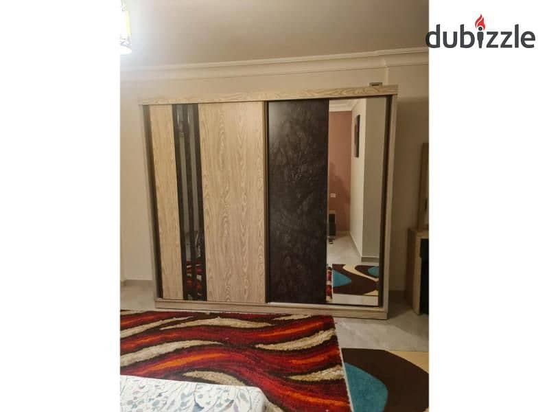 Furnished apartment for rent in Al Khamayel Compound, Phase 3A, Ultra modern finishing , second floor 10