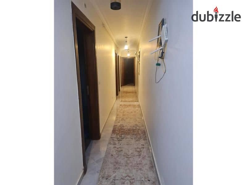 Furnished apartment for rent in Al Khamayel Compound, Phase 3A, Ultra modern finishing , second floor 20