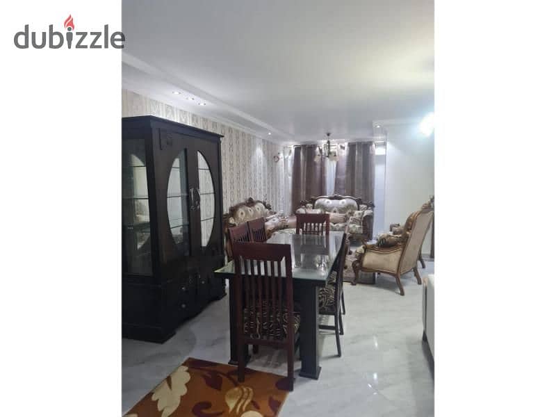 Furnished apartment for rent in Al Khamayel Compound, Phase 3A, Ultra modern finishing , second floor 21