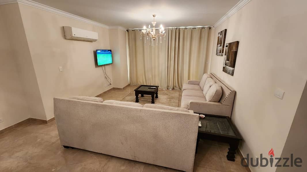 Apartment for rent with kitchen and ac`s in azad new cairo prime location price 45,000 1