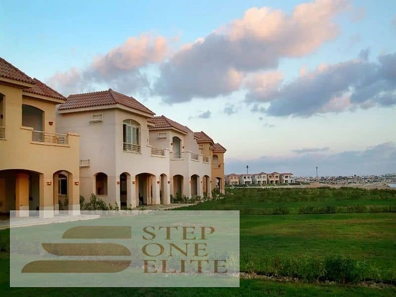 Chalet directly on the sea for sale in Akbar Beach in Ain Sokhna, near La Vista 9