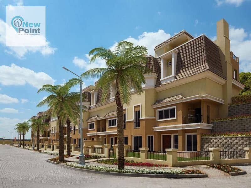 Next to Madinaty, own a 3-bedroom apartment with a garden of 149 m, with installments over 8 years in Mostakbal City 1