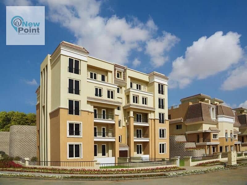 Next to Madinaty, own a 3-bedroom apartment with a garden of 149 m, with installments over 8 years in Mostakbal City 2