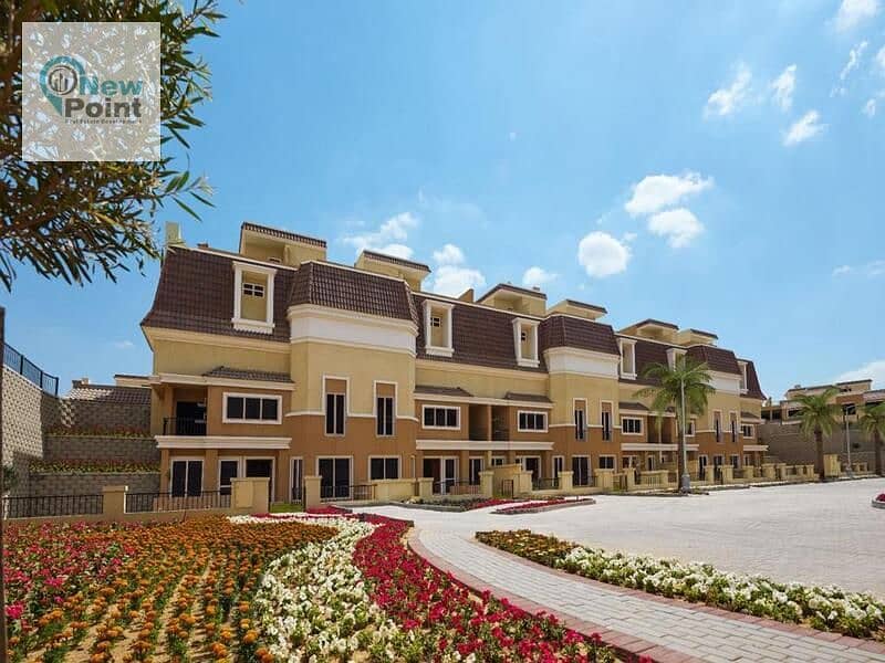 Next to Madinaty, own a 3-bedroom apartment with a garden of 149 m, with installments over 8 years in Mostakbal City 3