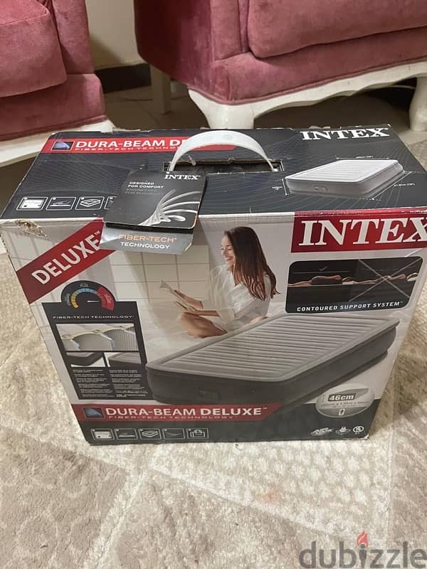 مرتبة (  intex  ) بالكتالوج والكرتونه ( زيرووو ) اورجينال اصلي 2