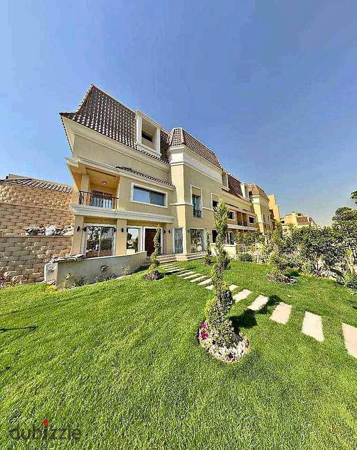 For sale, a villa in Saray Compound, next to Madinaty 6