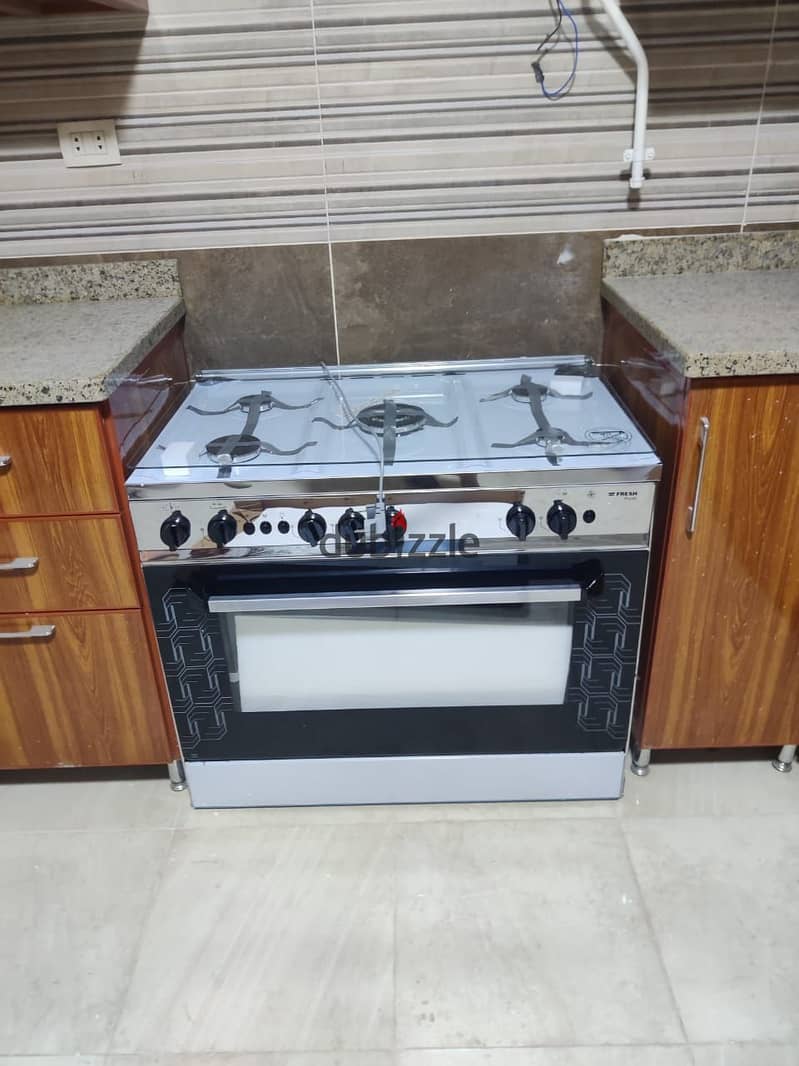 Apartment with kitchen and ac`s for rent in eastown sodic next to auc 45,000 6