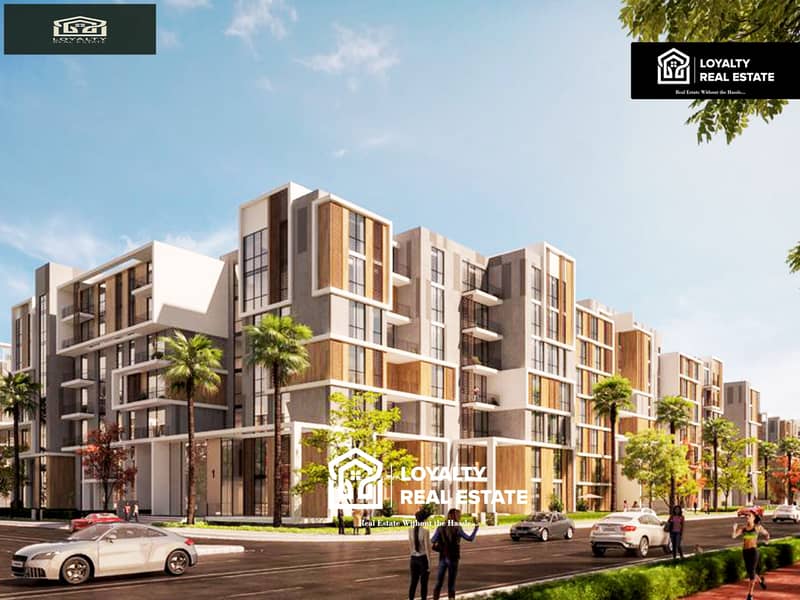 Town house corner 200m with installments 3 bedrooms in haptown Mostakbal City 3