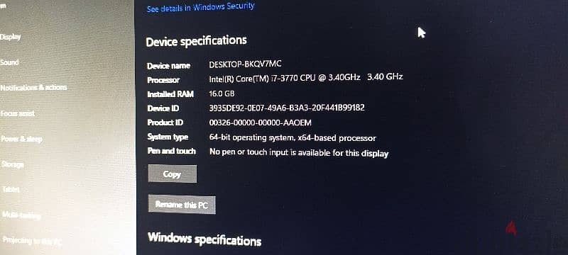 HP i7 3770 gtx 1050 4