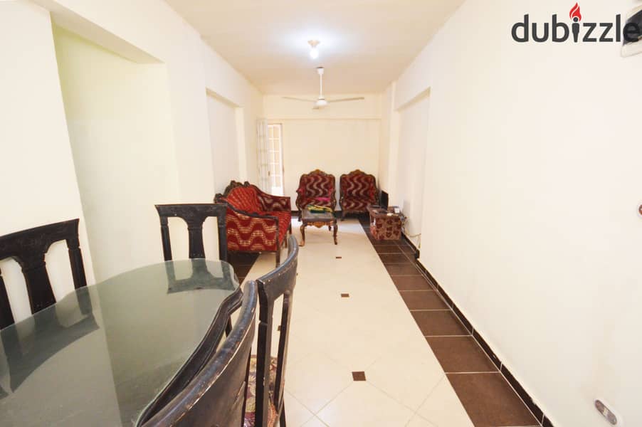 Furnished apartment for rent - Montazah Flowers Compound (Mandara) - area 105 full meters 1