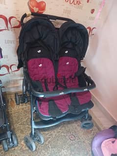 Twin stroller joie 0