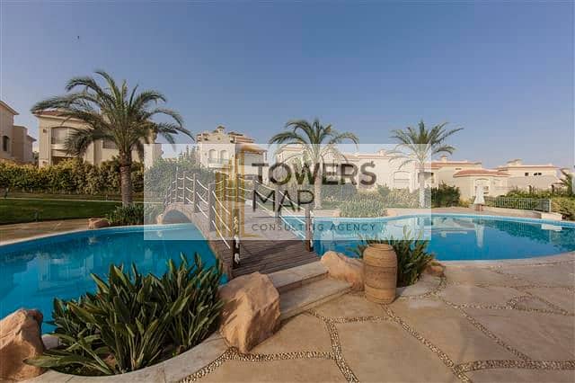 Twin House Ready To Move in Patio 5 EL Shorouk  / Garden View / Lowest Price in Shorouk 7