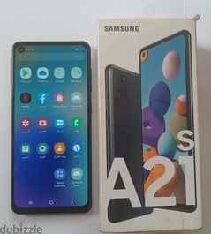 سامسونج A21s معه الكرتونه - Samsung A21s