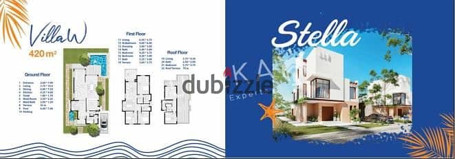 Villa 420 m for sale in STELA RIVIERA RAMCO GROUB 7