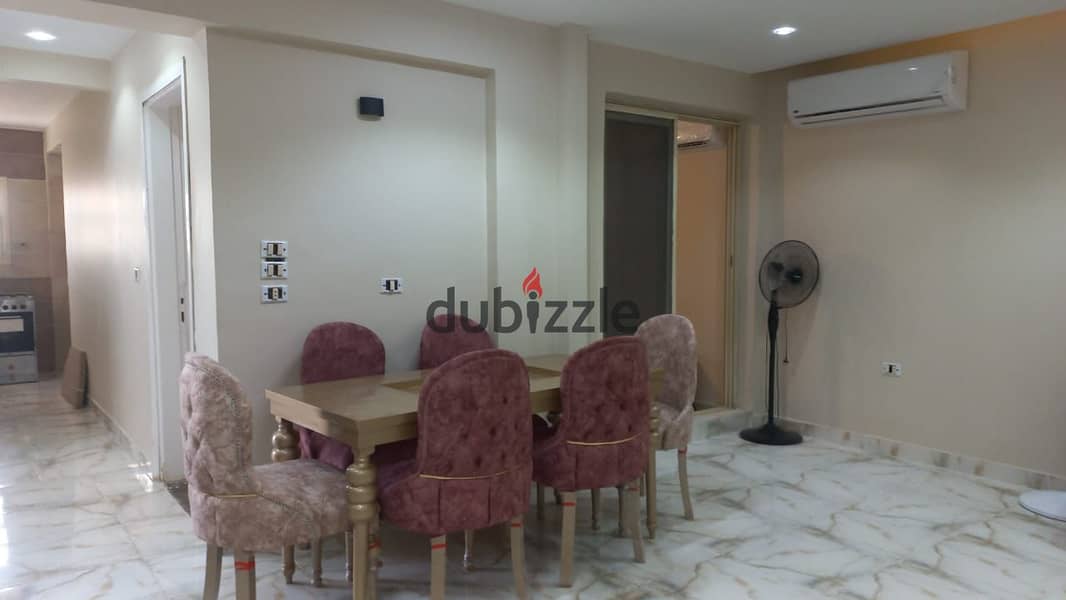 Furnished studio apartment for rent in the first settlement, Acacia Compound, in front of Al-Rehab Gate 6 2