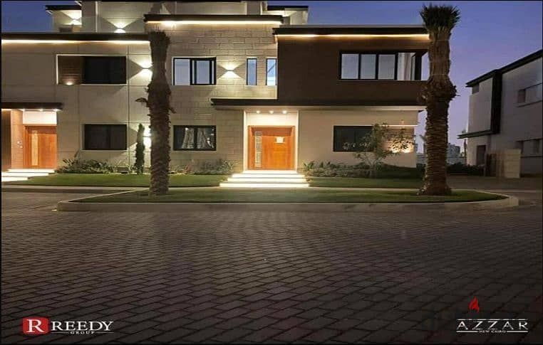 Amazing unit in Azzar Infinity townhouse corner for sale in Azzar Infinity Compound 6