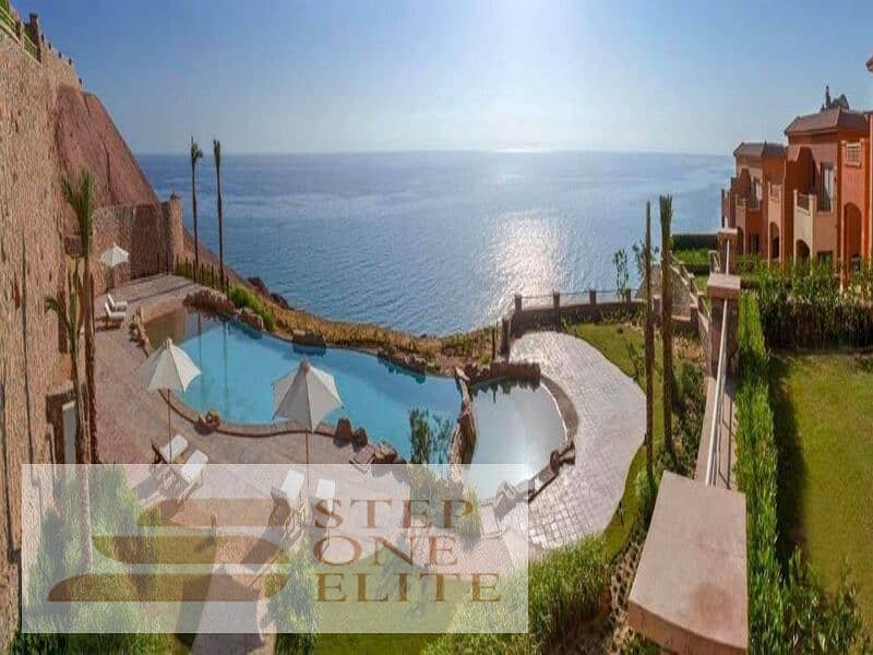 3 bedroom chalet for sale, ultra super deluxe finishing, with sea view, near Porto Sokhna 5