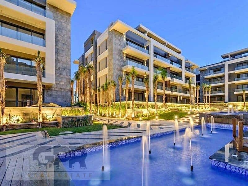 شقة دورمتكررللبيع في لافيستا الباتيو في قلب الجولدن سكوير فيو دايركت حمام سباحة +لاند سكيب / apartment for sale in el patio oro new cairo 9