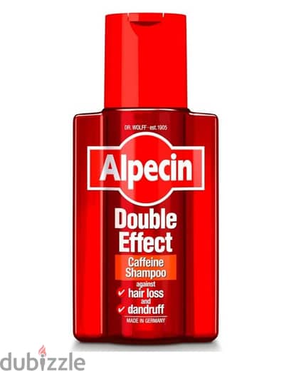 Alpecin shampoo double effect