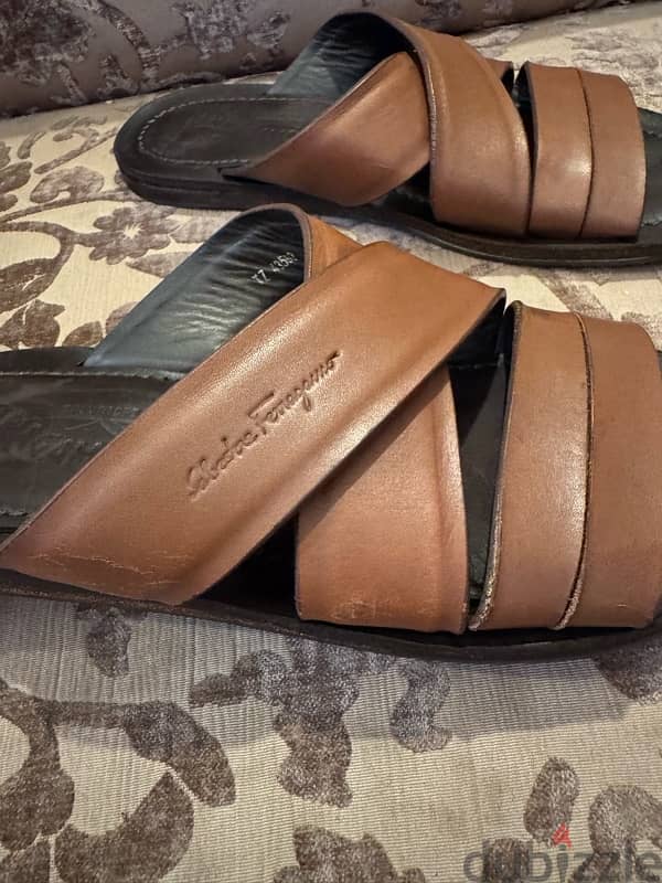 سليبر Salvatore Ferragamo إيطالي أورچنال 2