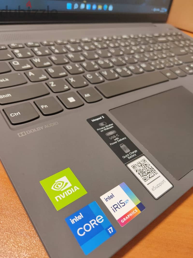 lenovo core i7 الجيل الحادي عشر+ nvidia mx450 2gb+ full hd ips 3