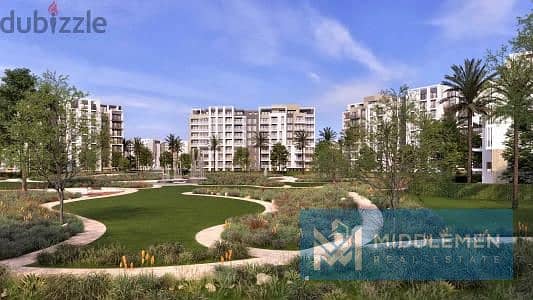 apartment 137 m fully finished with AC's prime location , zed east new cairo 4