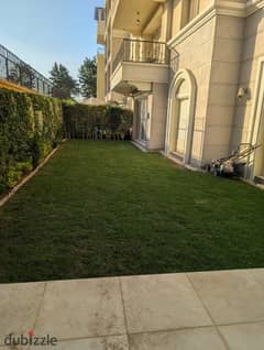 Prime location apartment with garden for rent in Mivida Emaar compound new Cairo fifth settlement 0