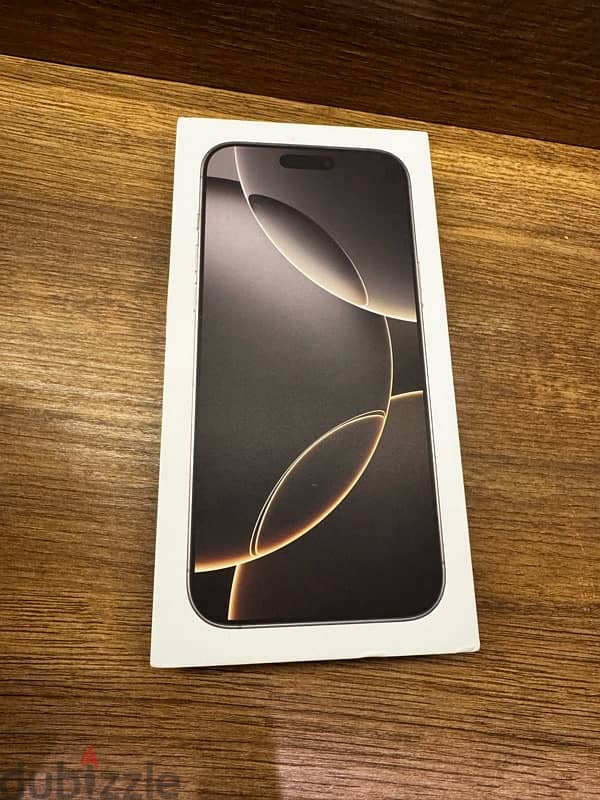 iphone 16 pro max 512gb sealed 0