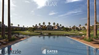 for sale apartment 115m + 54m garden lugar gates new zayed prime location open view