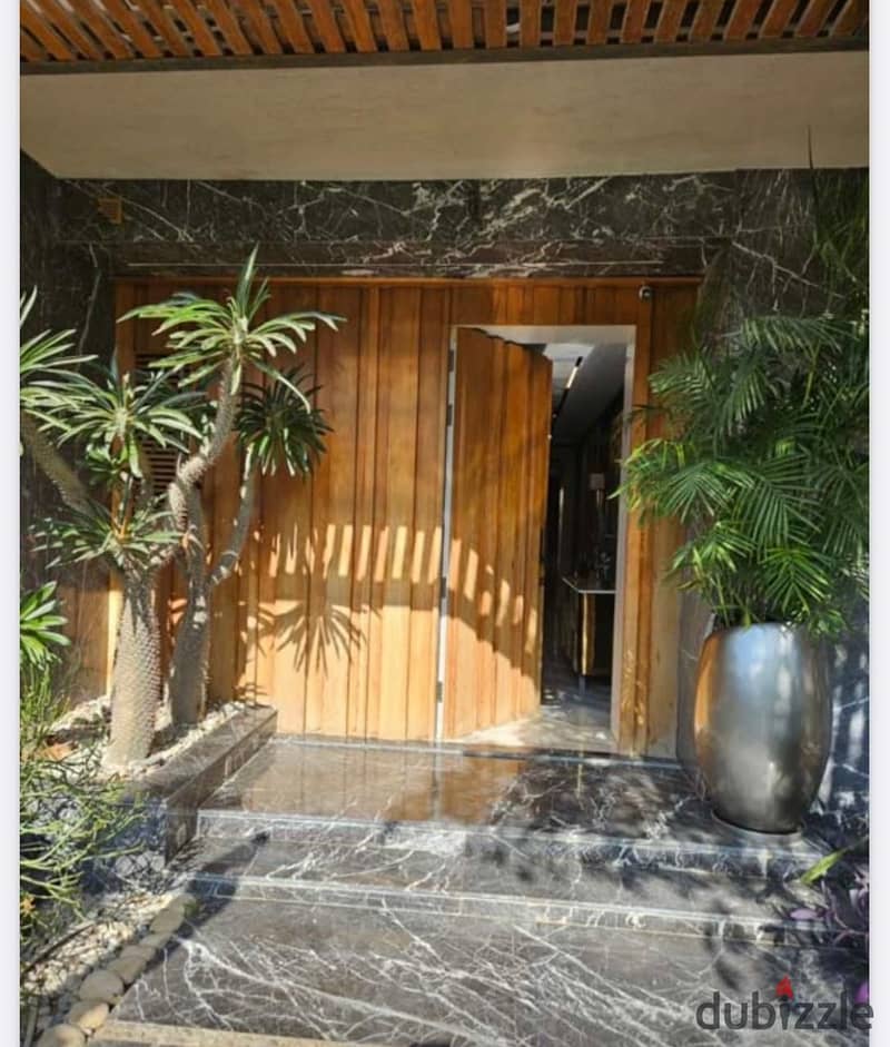 twin house furnished for sale in palm hills golf extension finished with super modern designed by hussam abou el fatouh 0