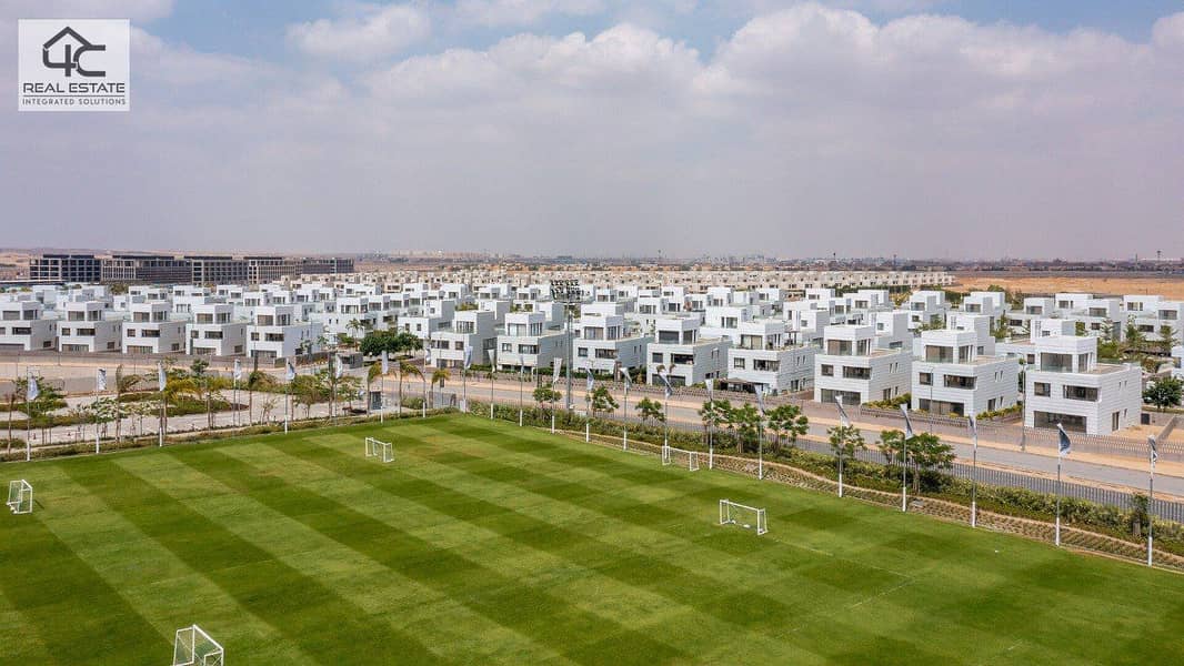 With the lowest down payment and installments up to 12 years, own a duplex with a largest landscaped view 7