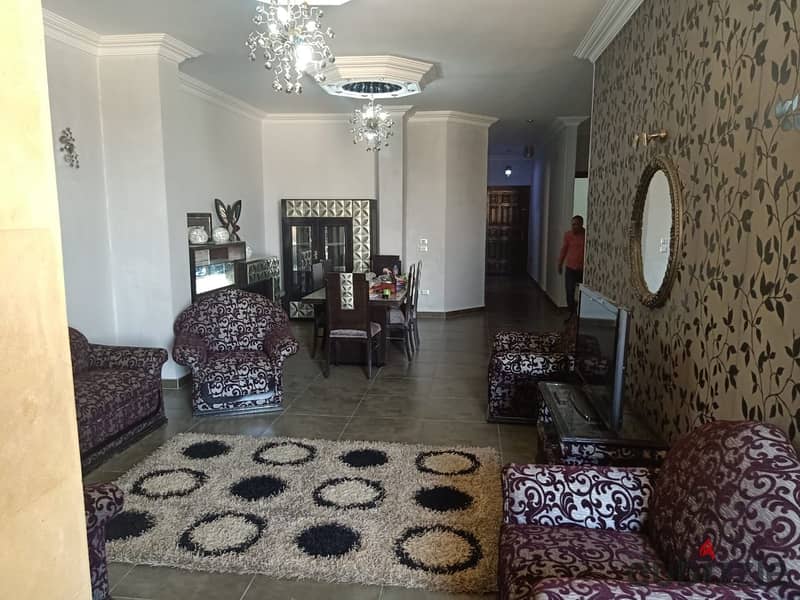 Apartment for rent in Nakheel Resort - First Settlement 3 minutes Cairo Festival An area of 250 m 5