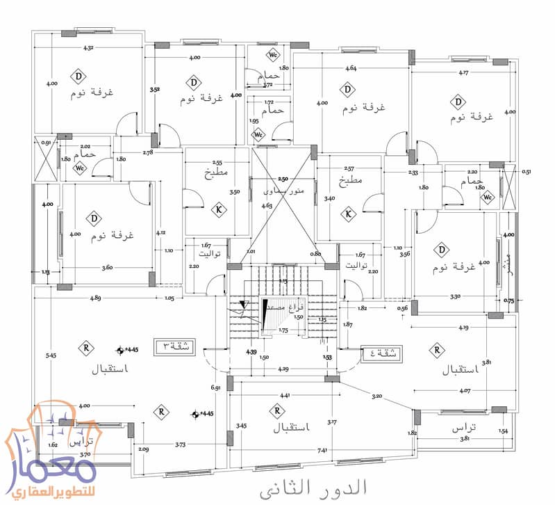 apartment for sale 190m 3 bedrooms al andalous new cairo 3