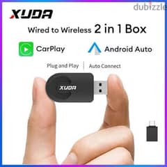 xuda _ Apple carplay & android auto wireless dongle