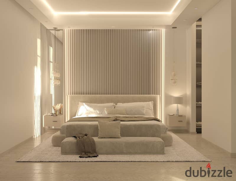 "Penthouse in the most distinguished compound in Sheikh Zayed City, in the (Nameh) compound. " 2