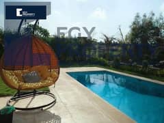 With Private Pool Buy Now Standalone Villa in Uptown Cairo Fully Finished Very Prime Location Open View 0