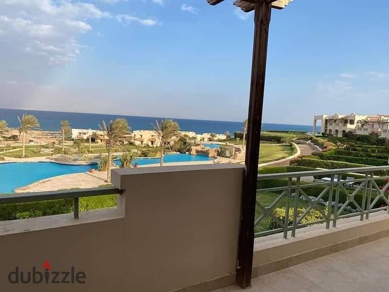 Chalet with 5% down payment for sale in Telal Sokhna Village, fully finished, view directly on the sea, in installments over 8 years 5