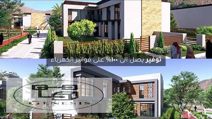 I own a permanent residence in Oman, a villa for sale in the Sustainable City, Muscat, Oman, in installments 7