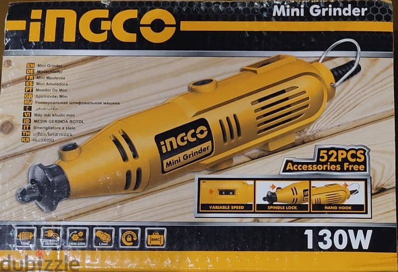 Ingco MG1309 Mini Grinder – 130 Watt  مينى كرافت 130وات Ingco 2