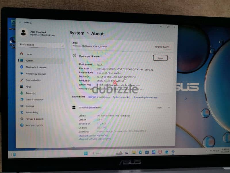 Asus Vivobook laptop X1500E 1