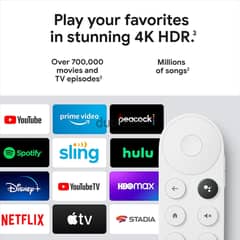 Chromecast with google TV 4K/HDR