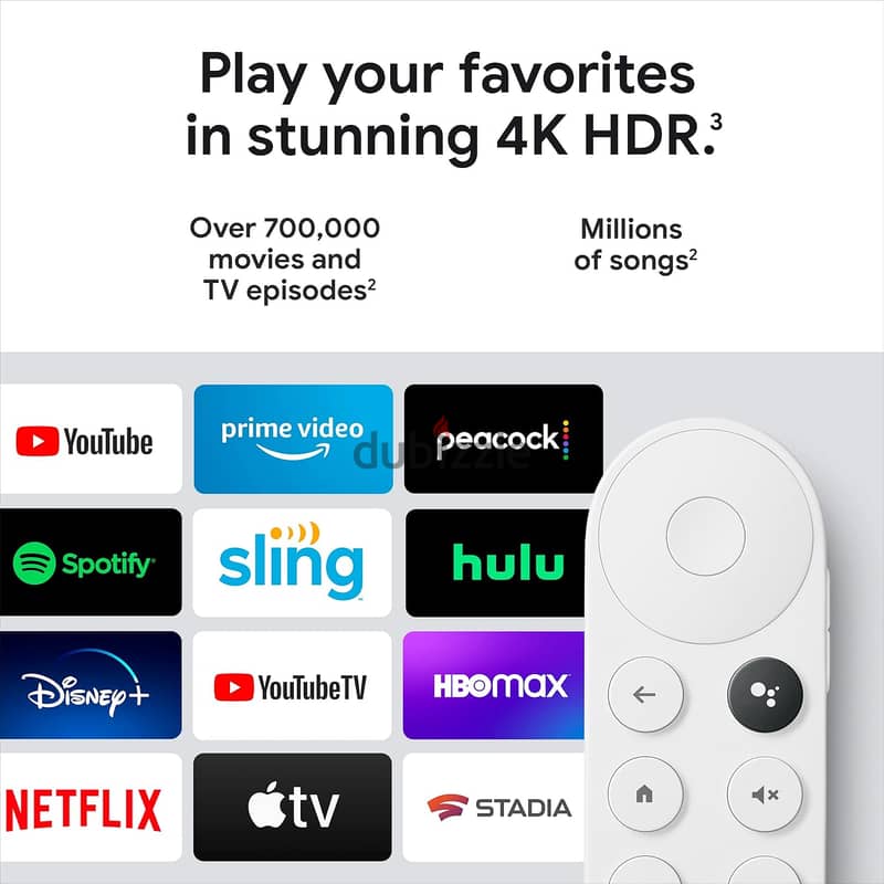 Chromecast with google TV 4K/HDR 0