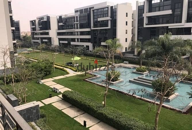 showing available now , Ready to move and fully finished apartment for sale In Waterway New Cairo Compound near Swan Lake Hassan Allam 5