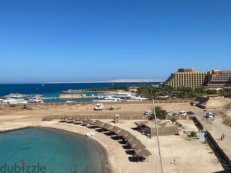 studio for sale sea view in hurghada ، استديو فيو بحر بالغردقة للبيع 0