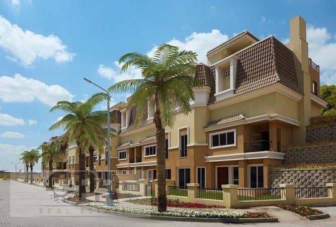 S Villa for sale in Sarai Mostakbal City New Cairo with installments next to Madinaty 1