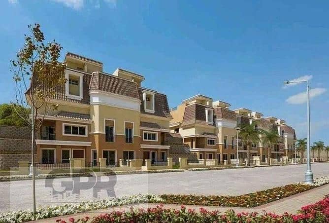 Sarai Mostakbal City اس فيلا للبيع 235م باقساط في سراي المستقبل القاهرة الجديدة سور في سور مع مدينتي 2