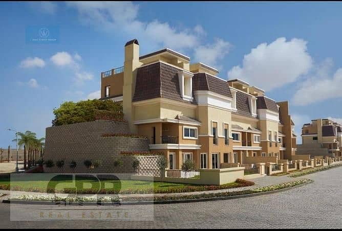 S Villa for sale in Sarai Mostakbal City New Cairo with installments next to Madinaty 3