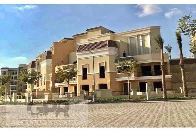 Sarai Mostakbal City اس فيلا للبيع 235م باقساط في سراي المستقبل القاهرة الجديدة سور في سور مع مدينتي 4